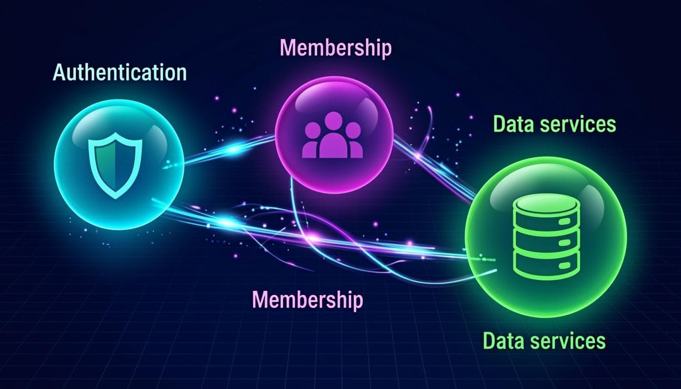 知二科技技术服务架构图